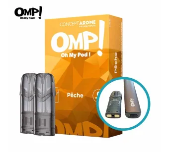 Recharge Pod Pêche OMP Concept Arôme