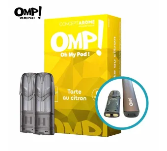 Recharge Pod Tarte au citron OMP Concept Arôme