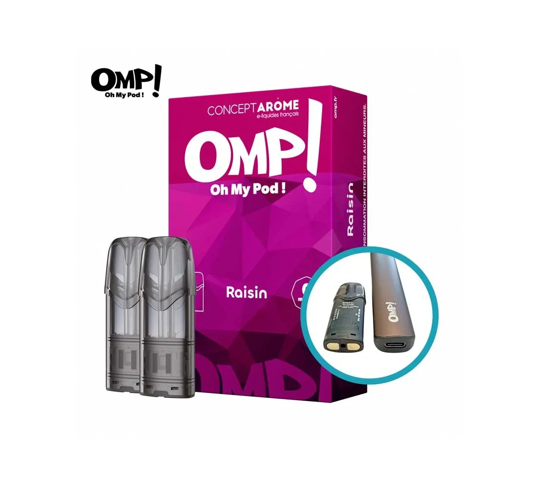 Recharge Pod Raisin OMP Concept Arôme