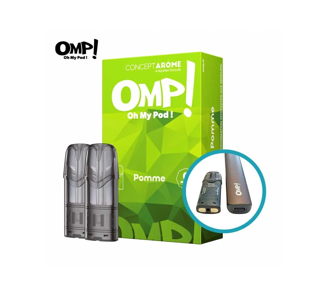 Recharge Pod Pomme OMP Concept Arôme