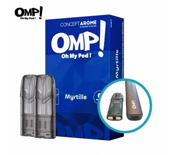 Recharge Pod Myrtille OMP Concept Arôme