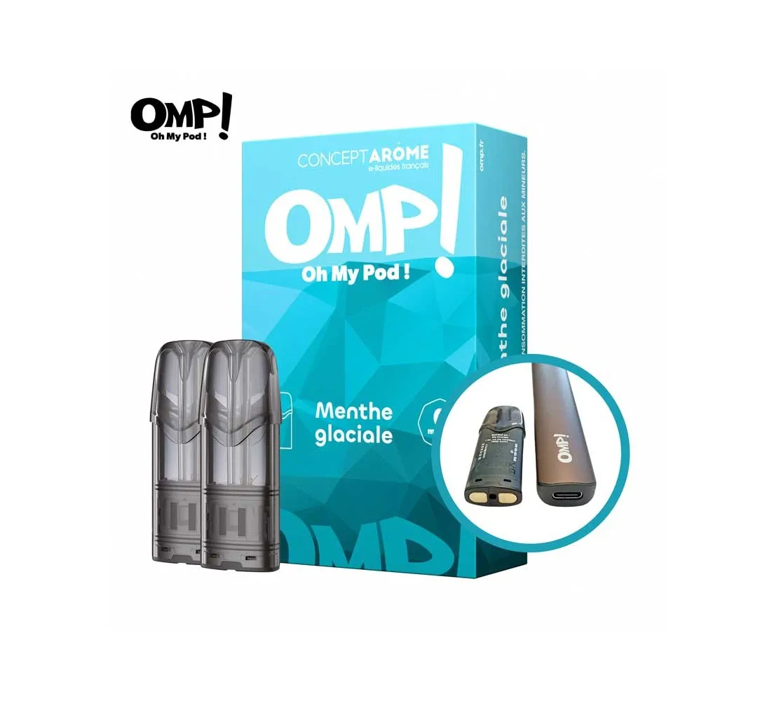 Recharge Pod Menthe glaciale OMP Concept Arôme