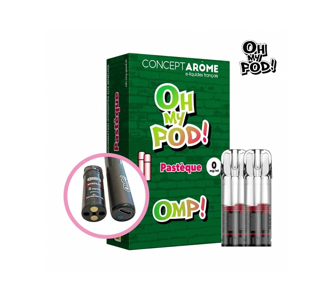 Recharge Pod Pastèque Oh My Pod ! Concept Arôme