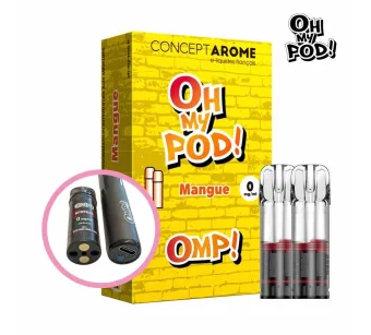 Recharge Pod Mangue Oh My Pod ! Concept Arôme