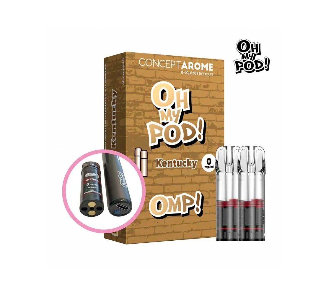 Recharge Pod Kentucky Oh My Pod ! Concept Arôme