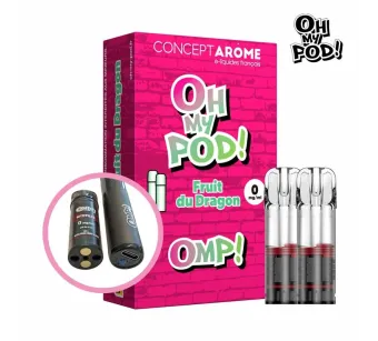 Recharge Pod Fruit du dragon Oh My Pod ! Concept Arôme