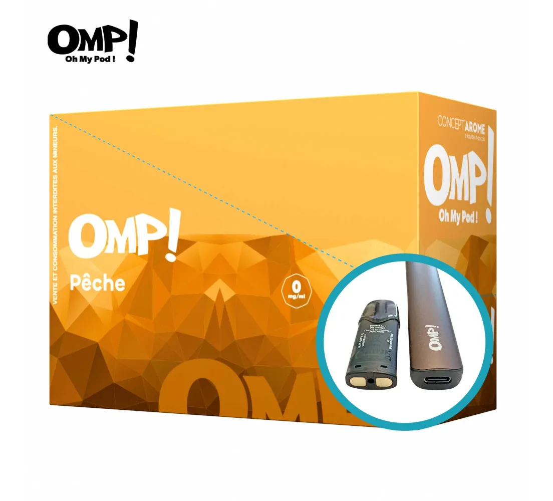 Recharge Pod Pêche OMP Concept Arôme