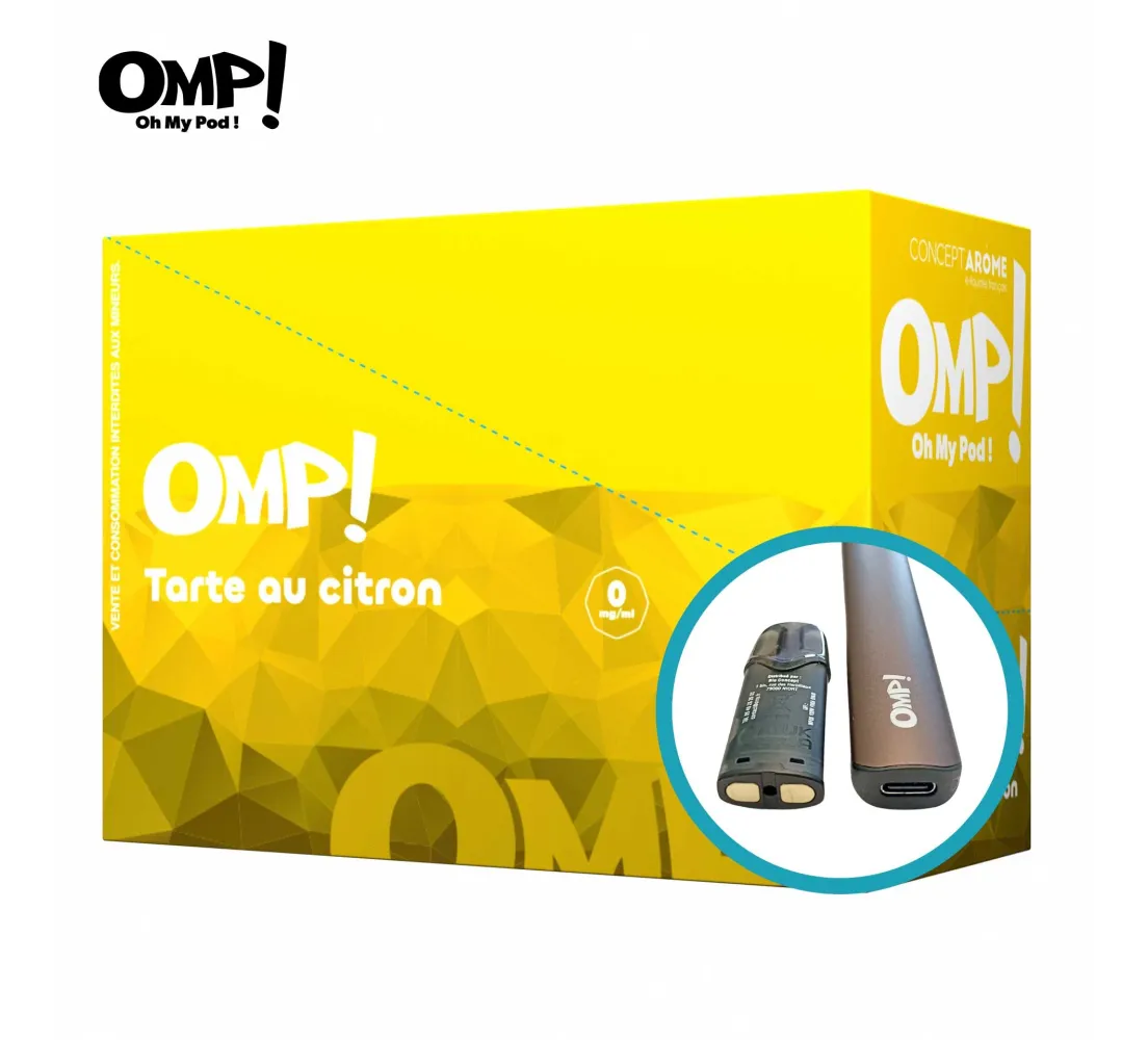 Recharge Pod Tarte au citron OMP Concept Arôme