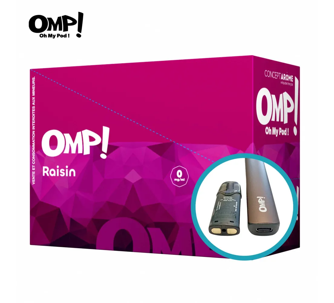 Recharge Pod Raisin OMP Concept Arôme
