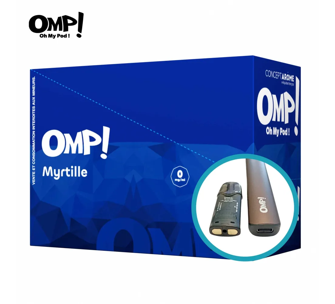 Recharge Pod Myrtille OMP Concept Arôme
