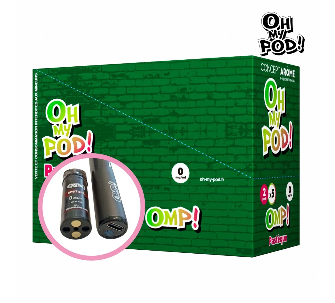 Recharge Pod Pastèque Oh My Pod ! Concept Arôme