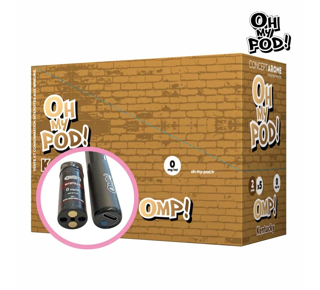 Recharge Pod Kentucky Oh My Pod ! Concept Arôme