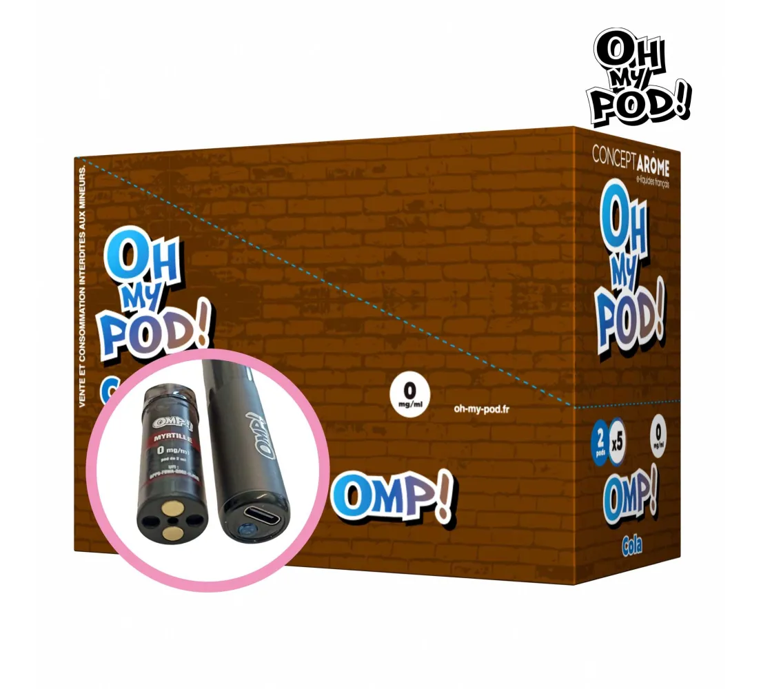 Recharge Pod Cola Oh My Pod ! Concept Arôme