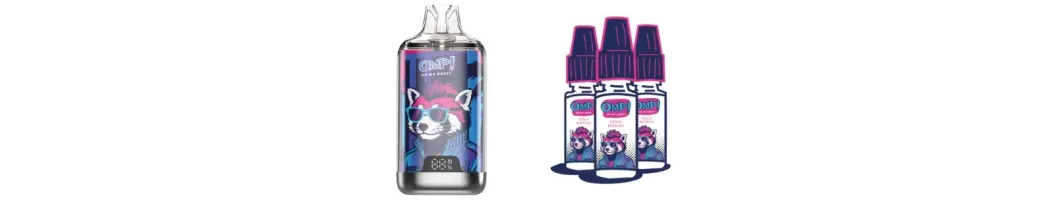 Kit Batterie + Pod + 3 flacons 10ML - Gamme Oh My Puff ! | OMP
