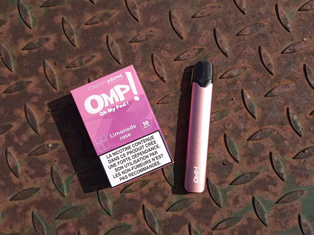 Pod OMP ! Limonade rose