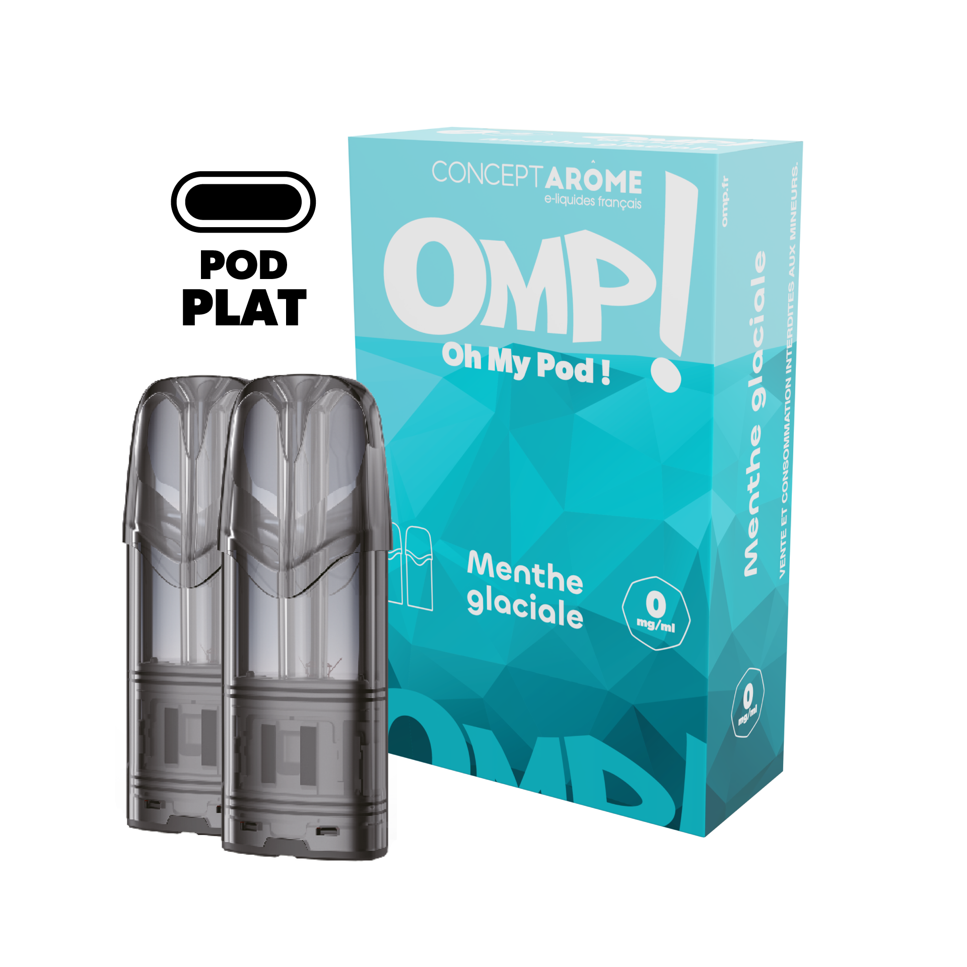 Image représentant la gamme OMP le pod plat